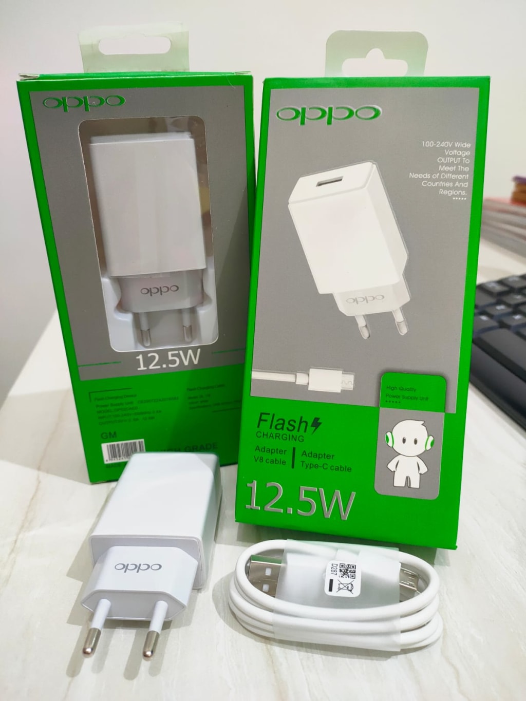 TRAVEL CHARGER OPPO AK933 12.5W di qeong.com