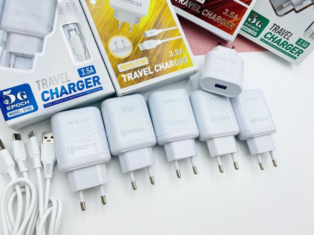 CHARGER  BRANDED 5G QUALCOM 3A S100 MICRO di qeong.com