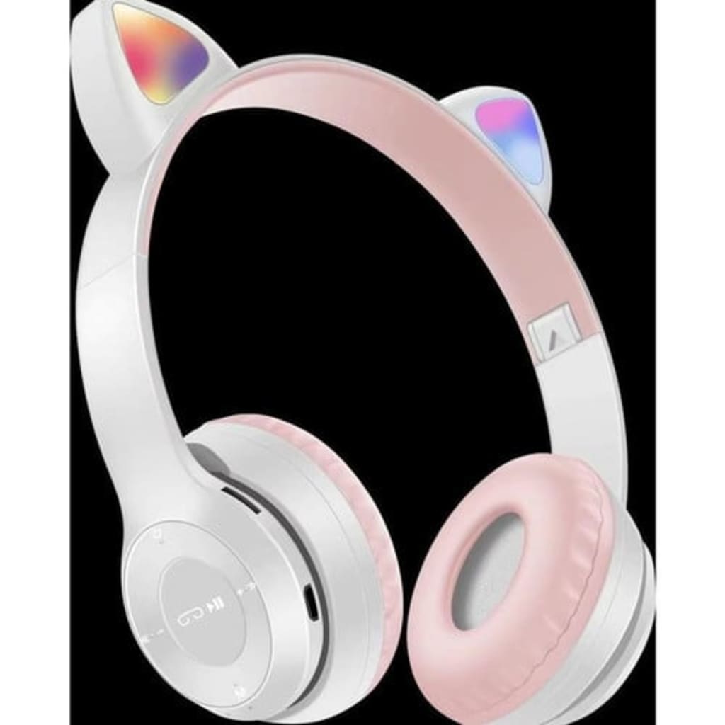 HEADPHONE BANDO BLUETOOTH CAT Y47 LED di qeong.com