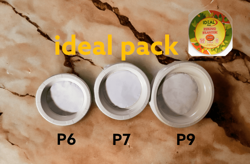 PIRING PLASTIK IDEAL PACK di qeong.com PIRING PLASTIK IDEAL PACK di qeong.com