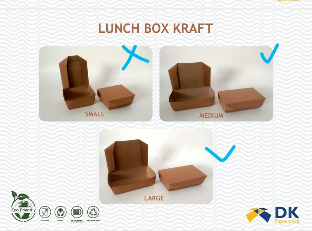 Lunch box kRAFT laminating di qeong.com Lunch box kRAFT laminating di qeong.com