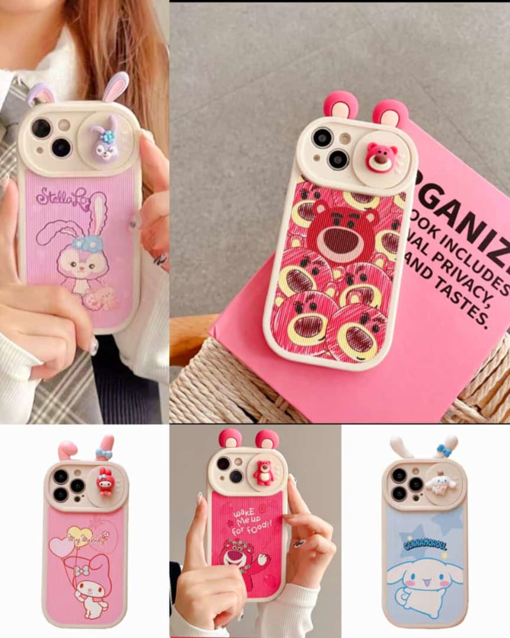 CASE PREMIUM LOTSO AND FRIENDS 3D CAMERA di qeong.com