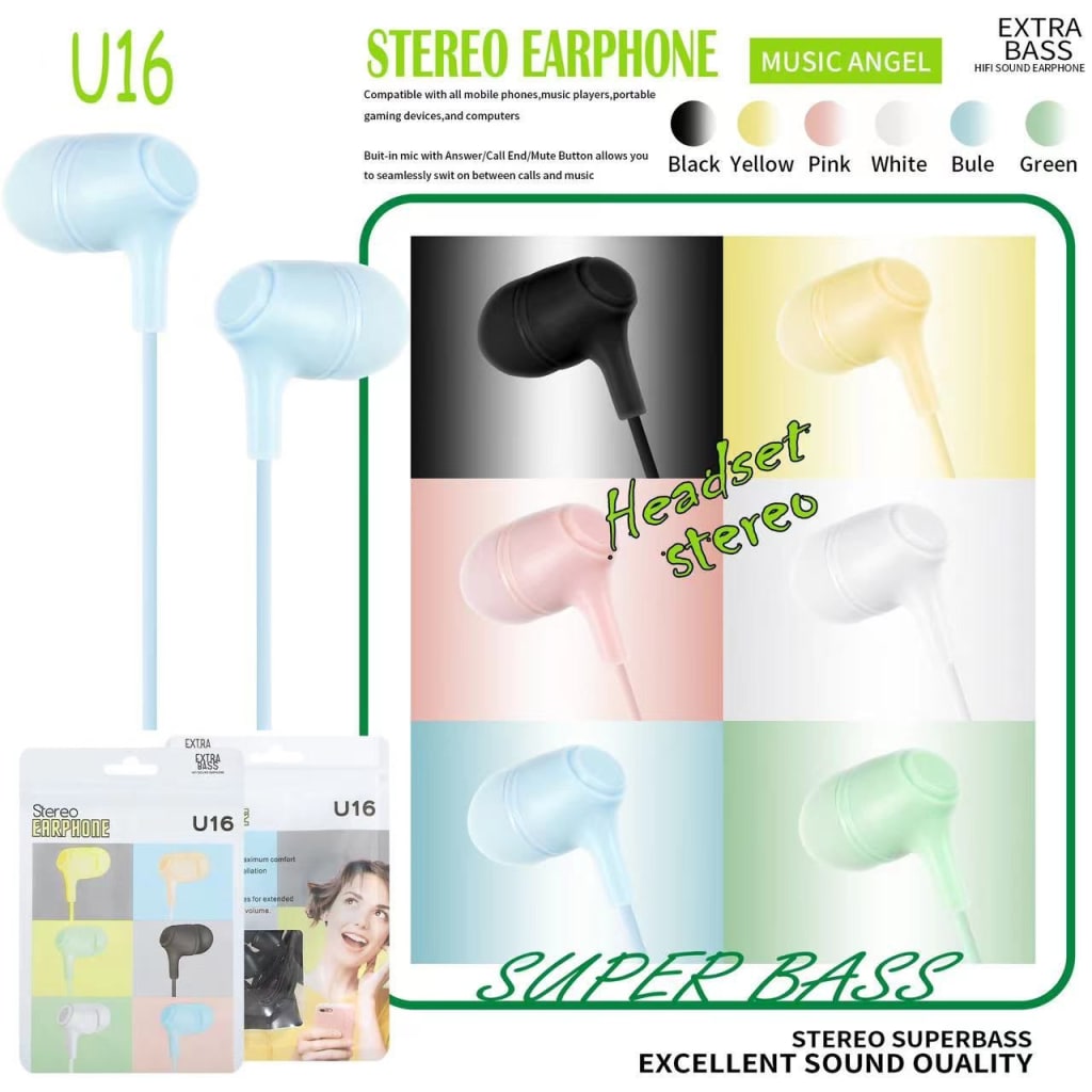 HANDSFREE MACARON + MIC di qeong.com