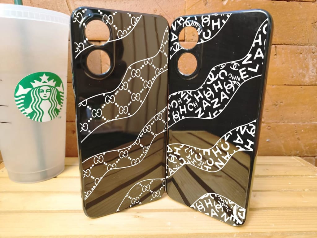 SOFTCASE BLACK PATTERN LIFE di qeong.com