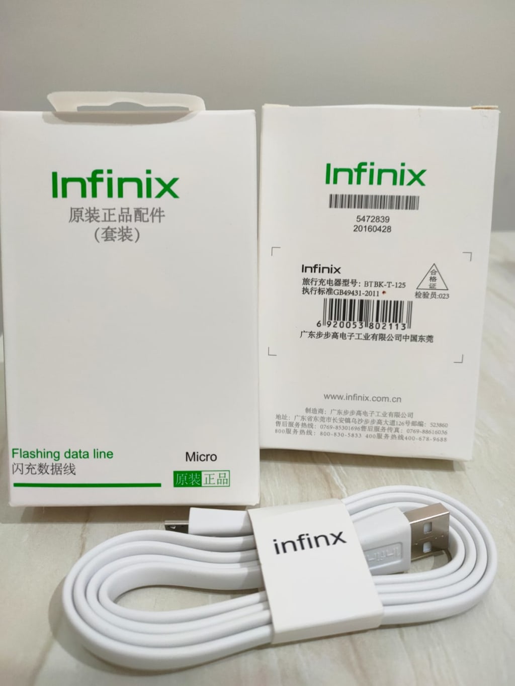 KABEL DATA INFINIX 2A FAST CHARGING MICRO di qeong.com