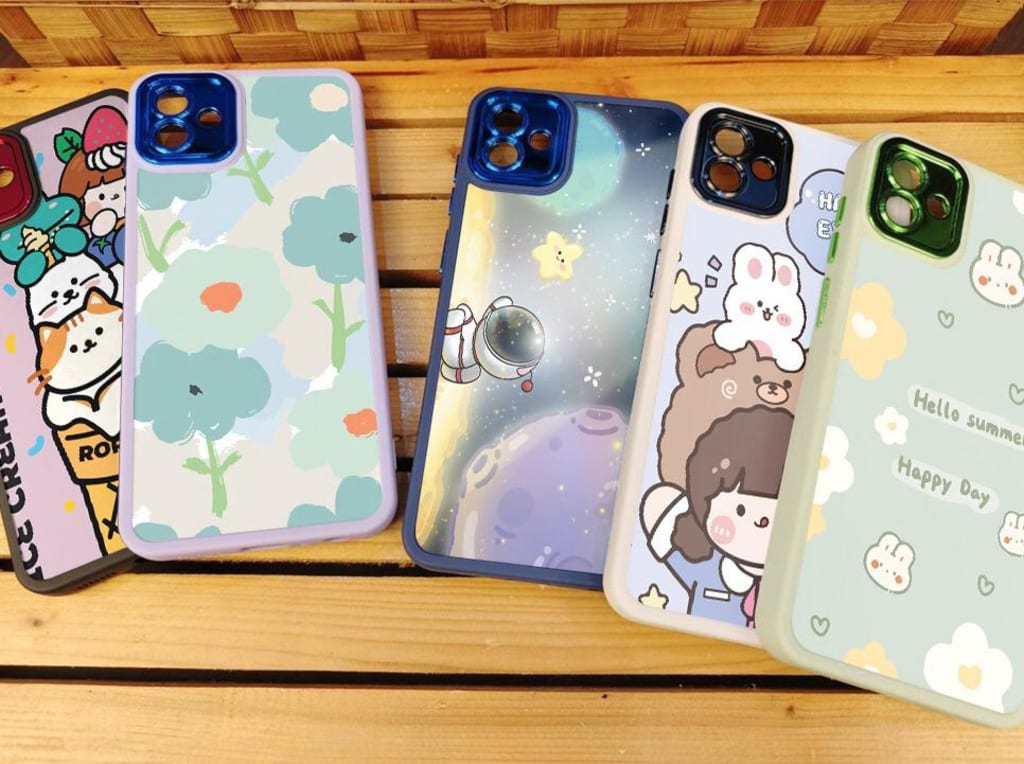 SOFTCASE COLOR LENS MACARON CHROME LOVE HAPPY PC di qeong.com