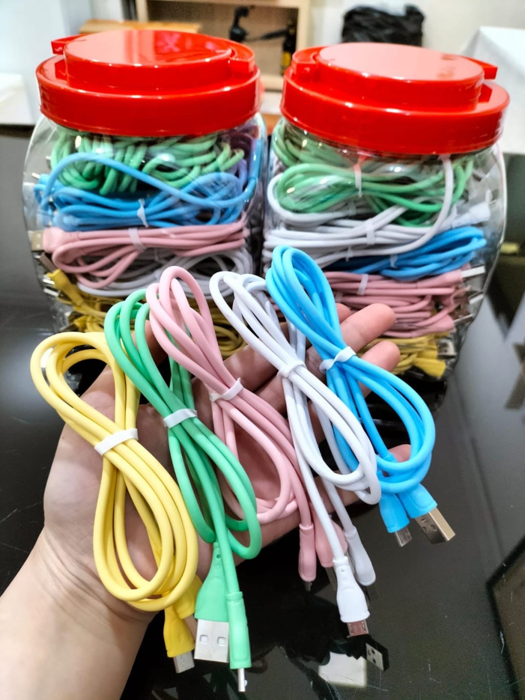 KABEL TOPLES MACARON BULAT 2.0A di qeong.com