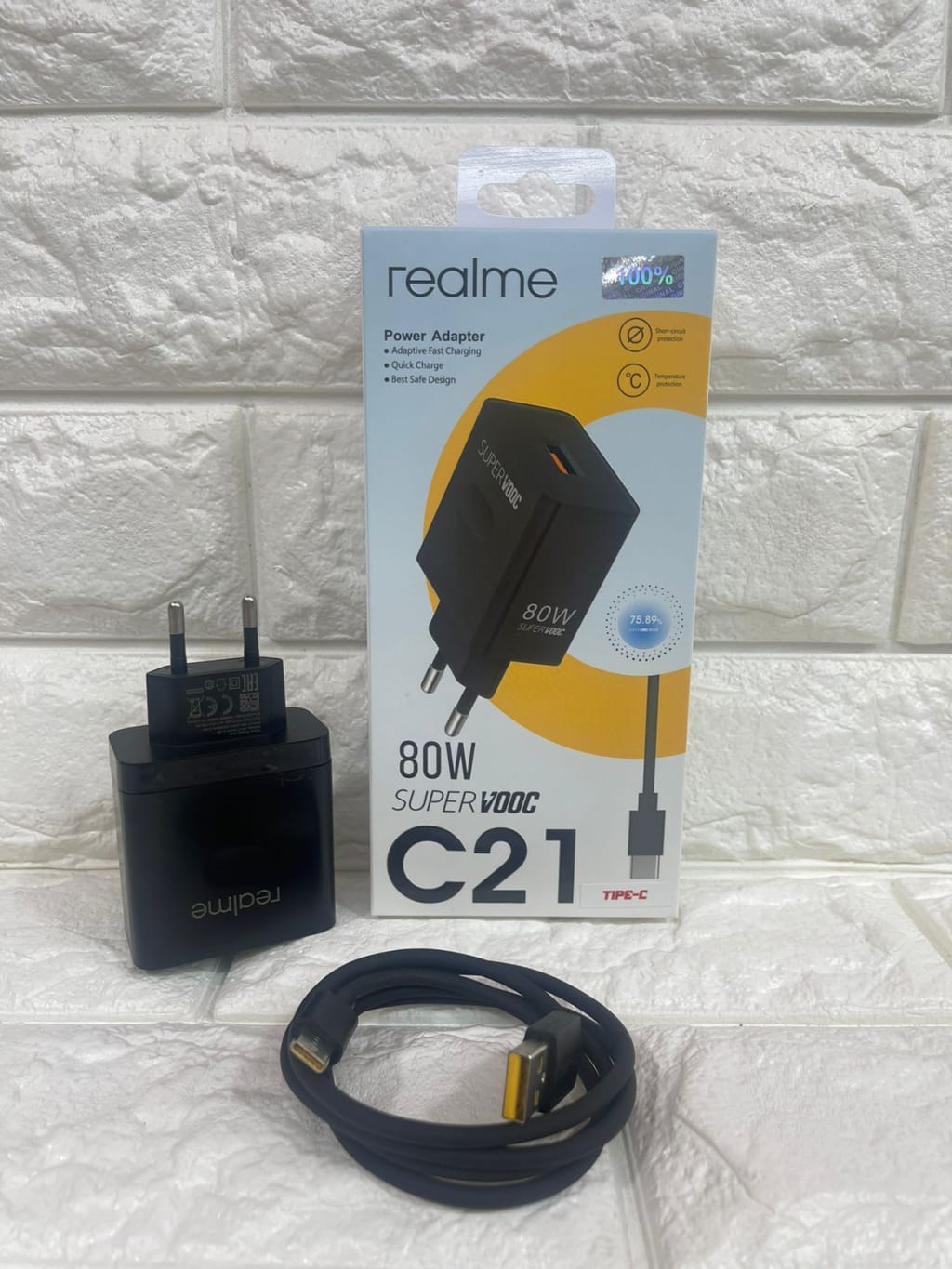 CHARGER REALME C21 120W ORI 100 di qeong.com