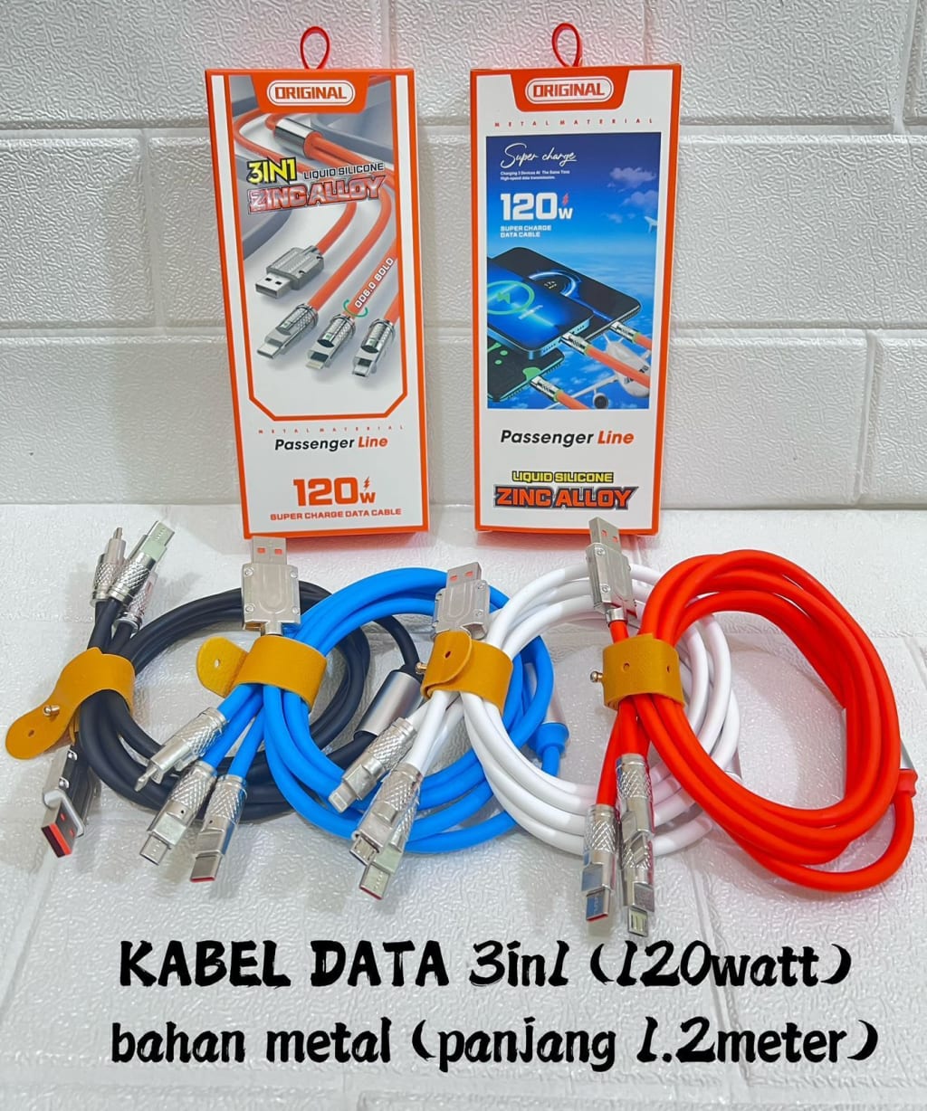 KABEL DATA 3 IN 1 120W di qeong.com