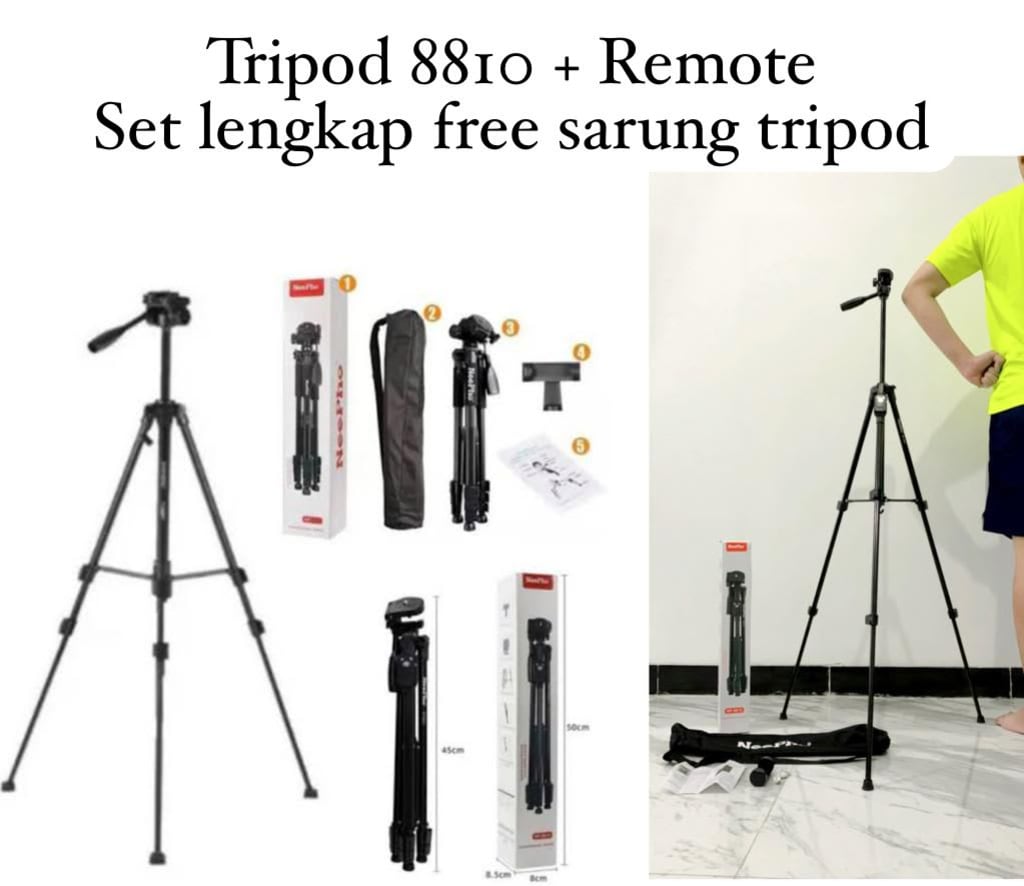 TRIPOD NEEPHO 8810 + REMOTE di qeong.com