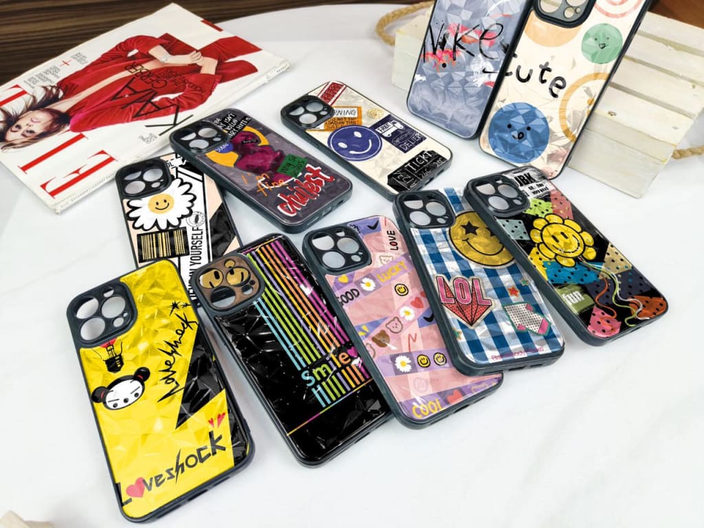 SOFTCASE 3D DIAMOND LUCKY SMILE di qeong.com