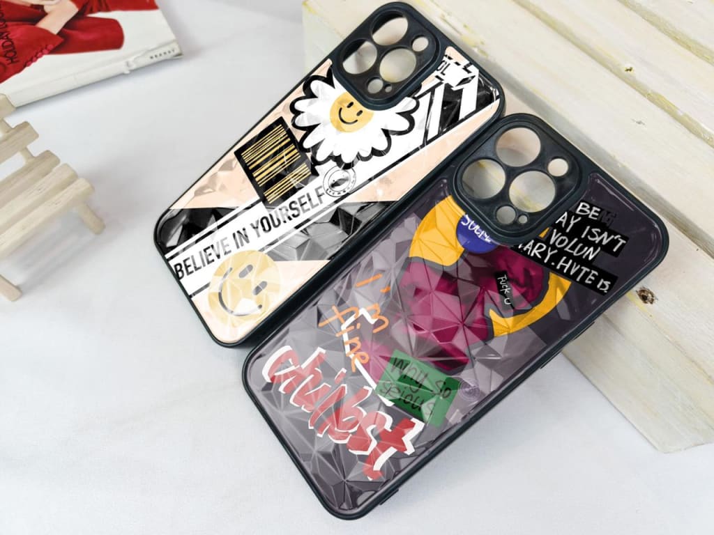 SOFTCASE 3D DIAMOND LUCKY SMILE di qeong.com