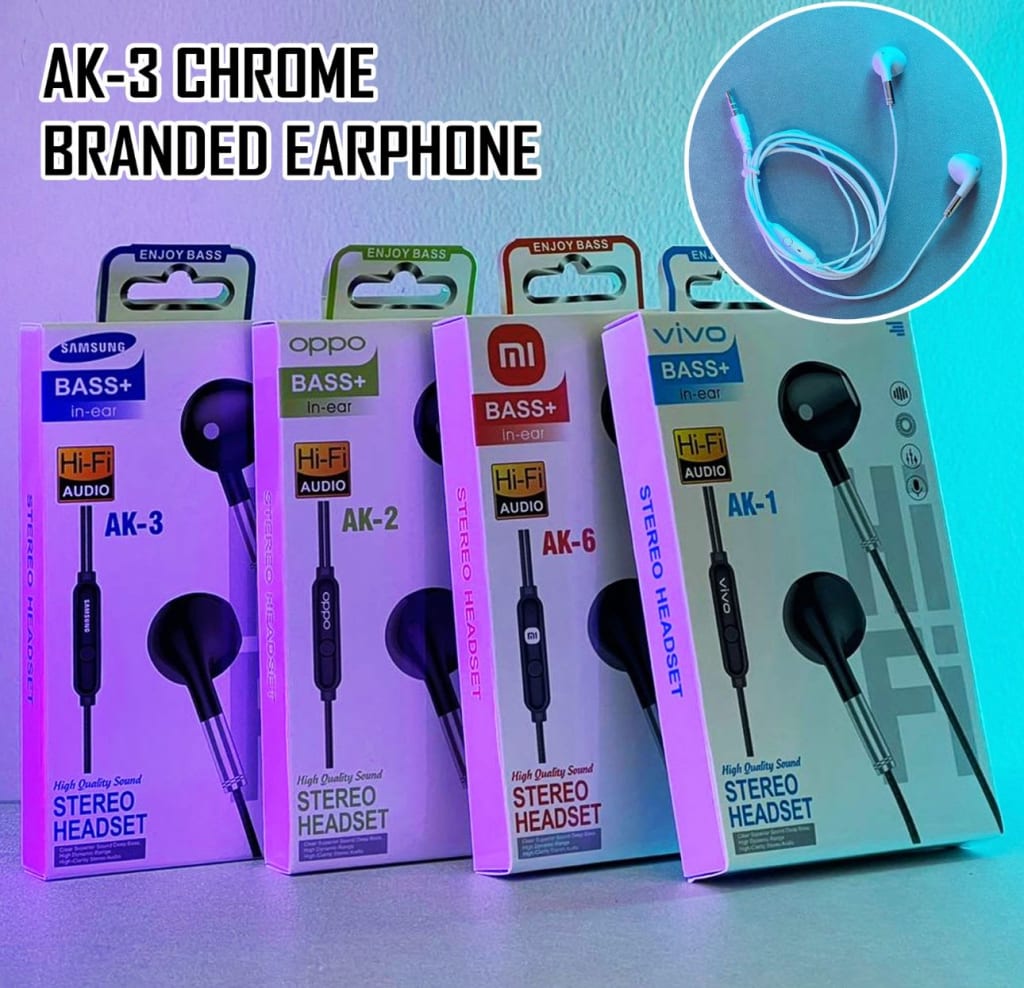 HANDSFREE BRAND AK SERIES CHROME di qeong.com