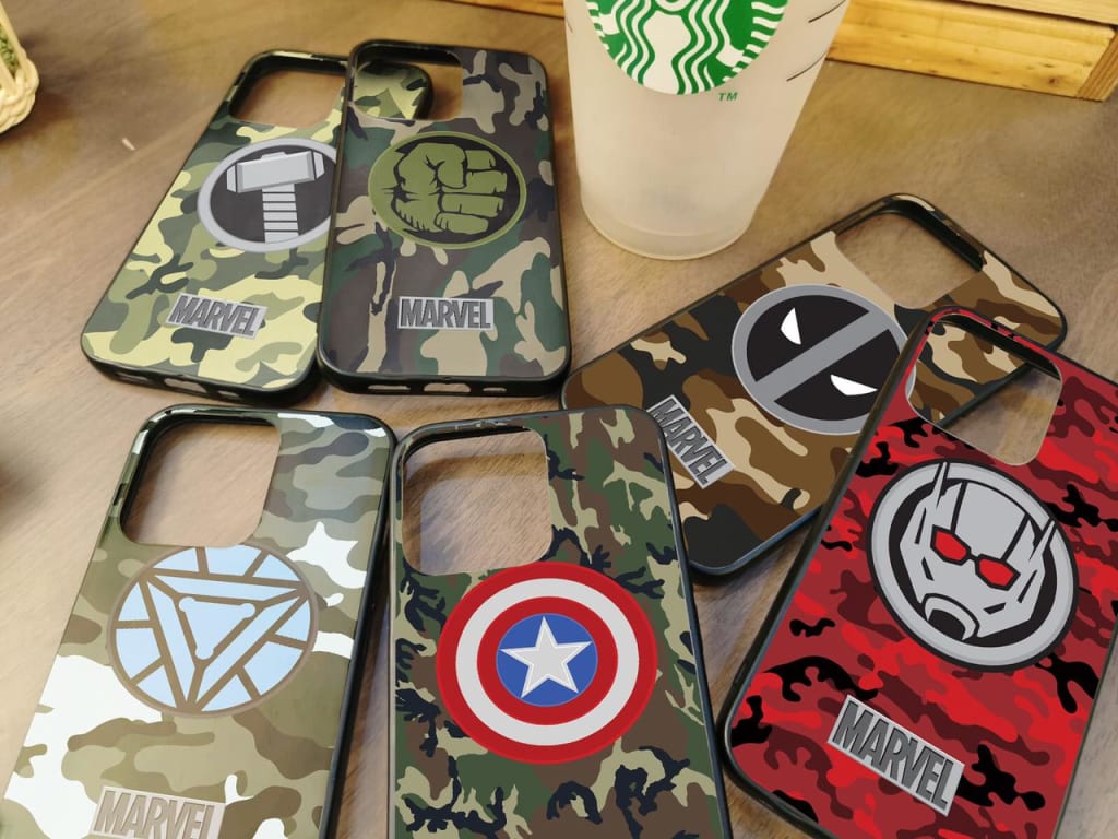 FUZE CASE MARVEL CAMO di qeong.com