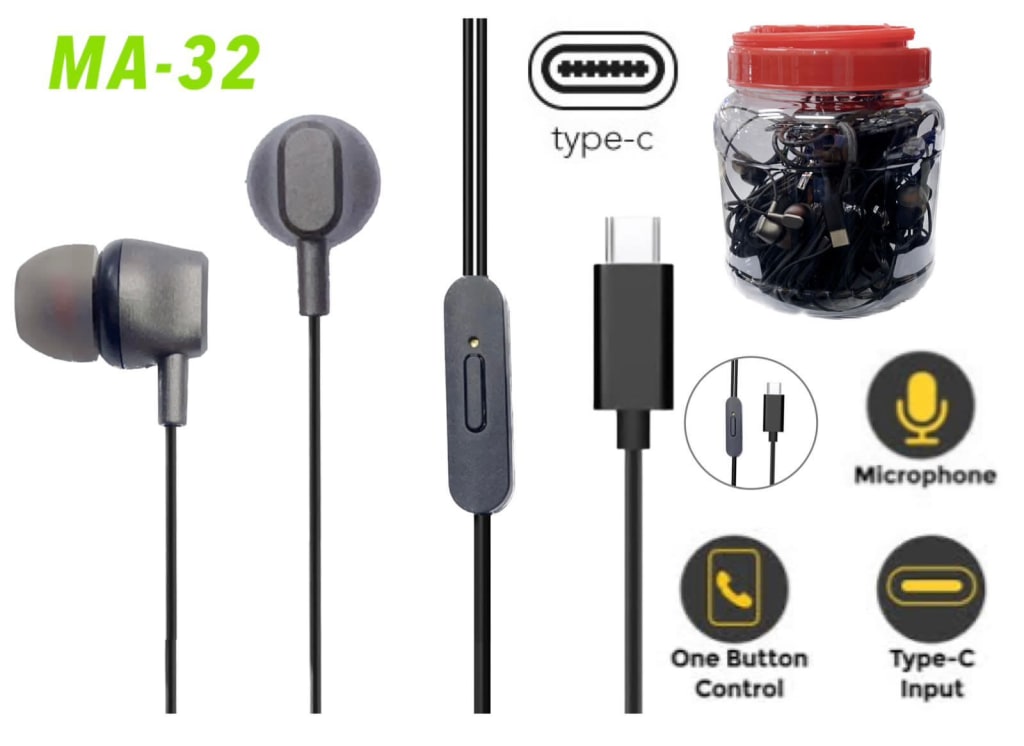 HANDSFREE MIC TOPLES MA-32 TYPE C di qeong.com