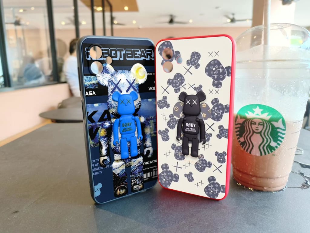 TPU MACARON BEARBRICK STYLE 3D STAND KAWS di qeong.com