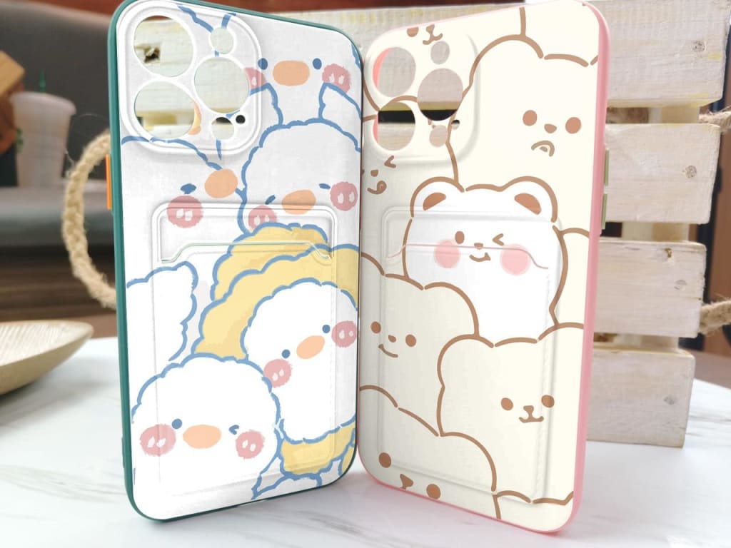 TPU MACARON SLOT CARD PTOTECT CAMERA SWEET di qeong.com