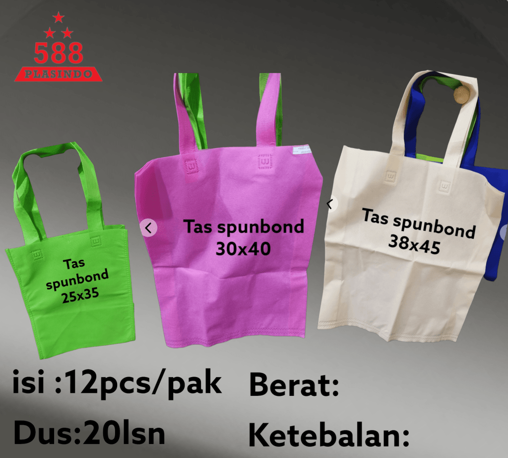 TAS SPUNBOND / HANDEL BAG di qeong.com