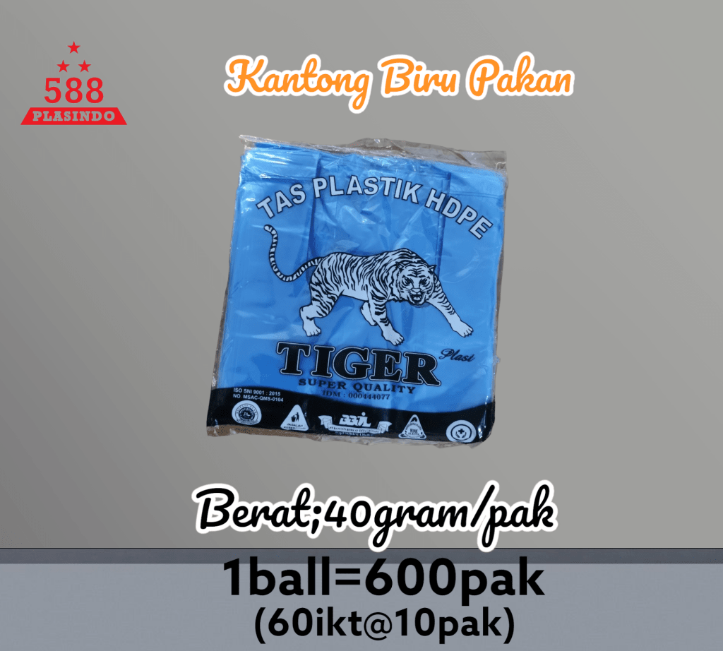 KANTONG HD TIGER BIRU PAKAN di qeong.com