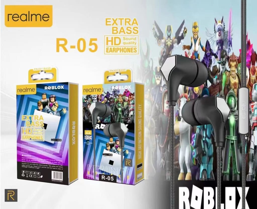 HEADSET MOTIF ROBLOX SUPER BASS di qeong.com