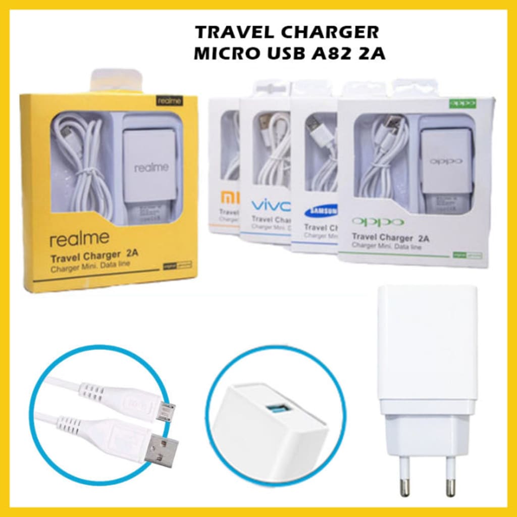 CHARGER BRANDED A82 MICRO di qeong.com