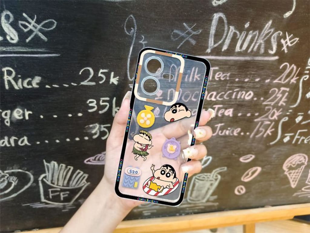 SOFTCASE PREMIUM CLEAR CARTOON HEY LOOK PC di qeong.com