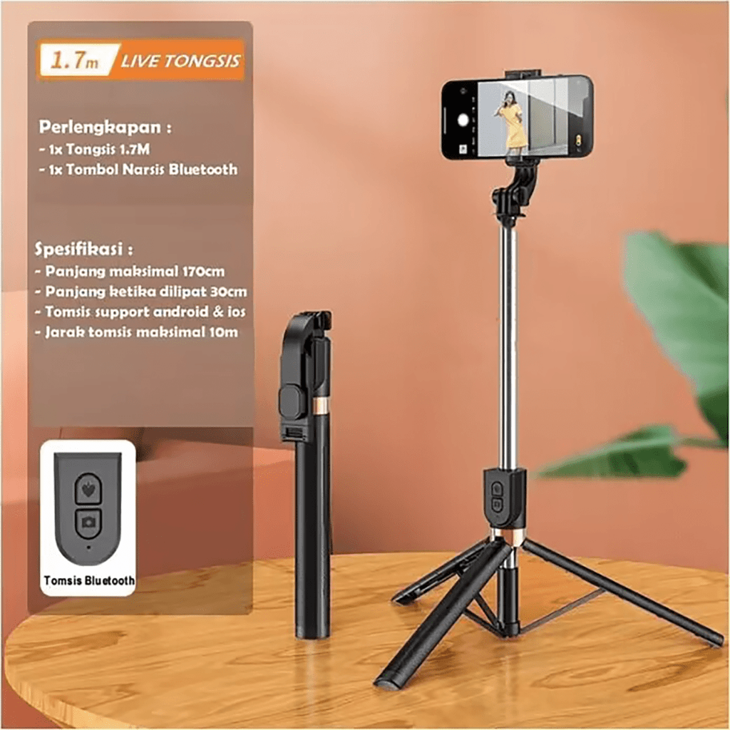 TRIPOD LED K9 1.7M di qeong.com