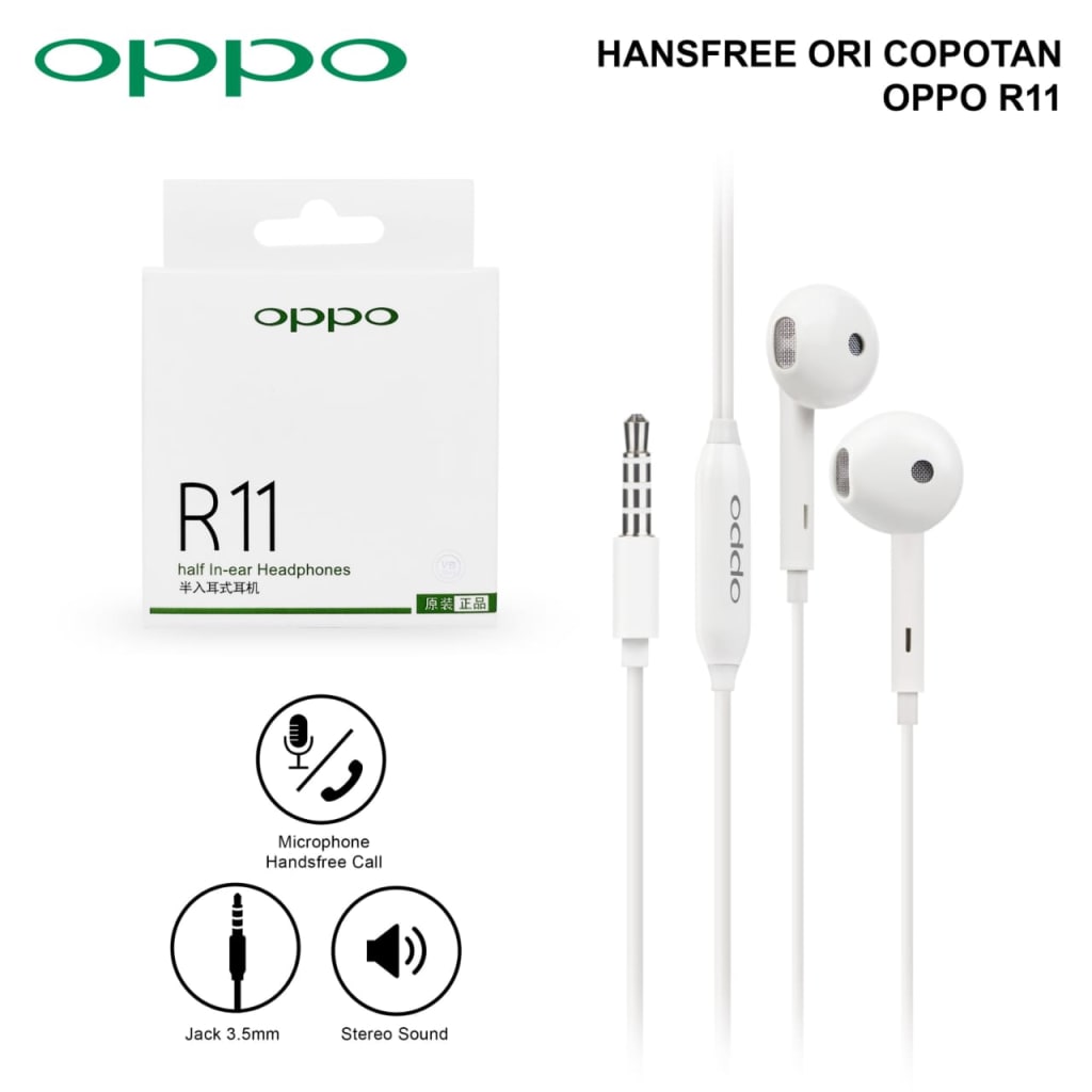 HANDSFREE  R11 ORI COPOTAN VB di qeong.com