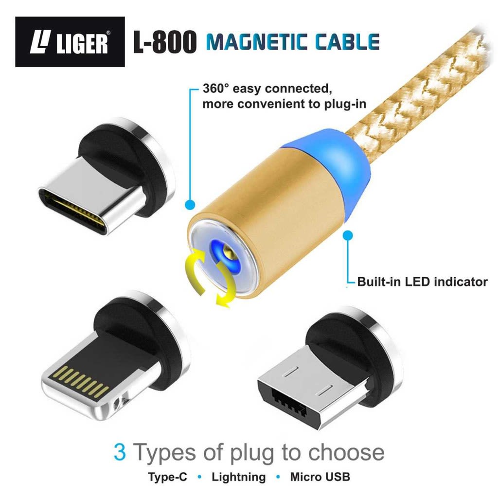 KABEL DATA MAGNET LIGER L-800 di qeong.com