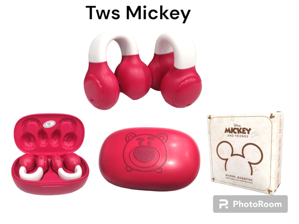 HEADSET BLUETOOTH TWS MICKEY M30 di qeong.com