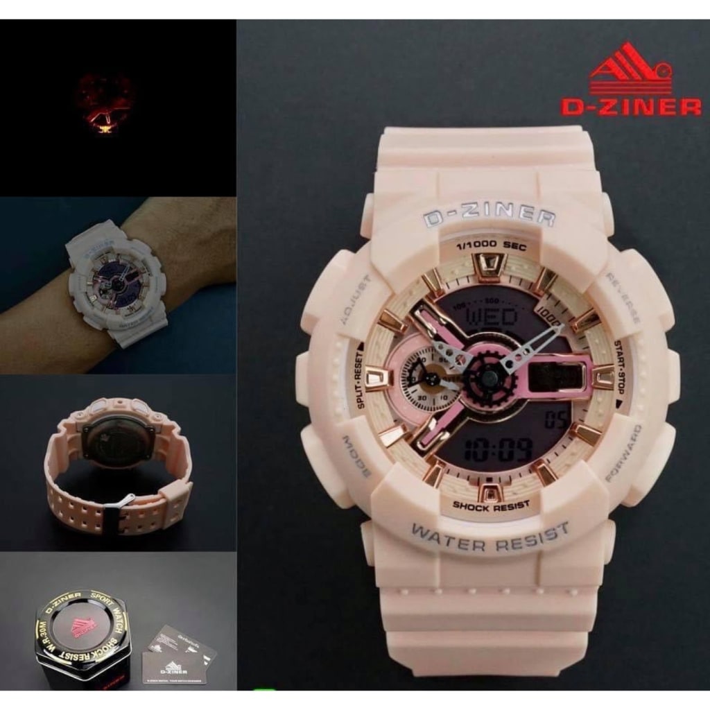 JAM TANGAN PRIA DZINER 8288 CR di qeong.com