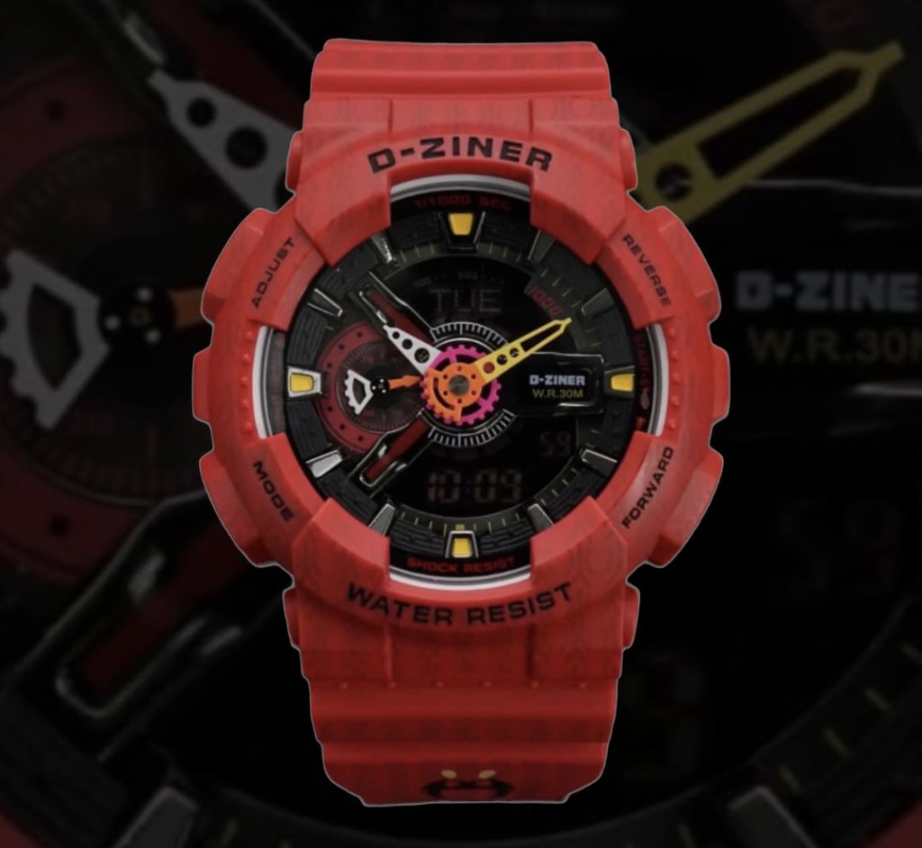 JAM TANGAN PRIA DZINER 8288 CR di qeong.com