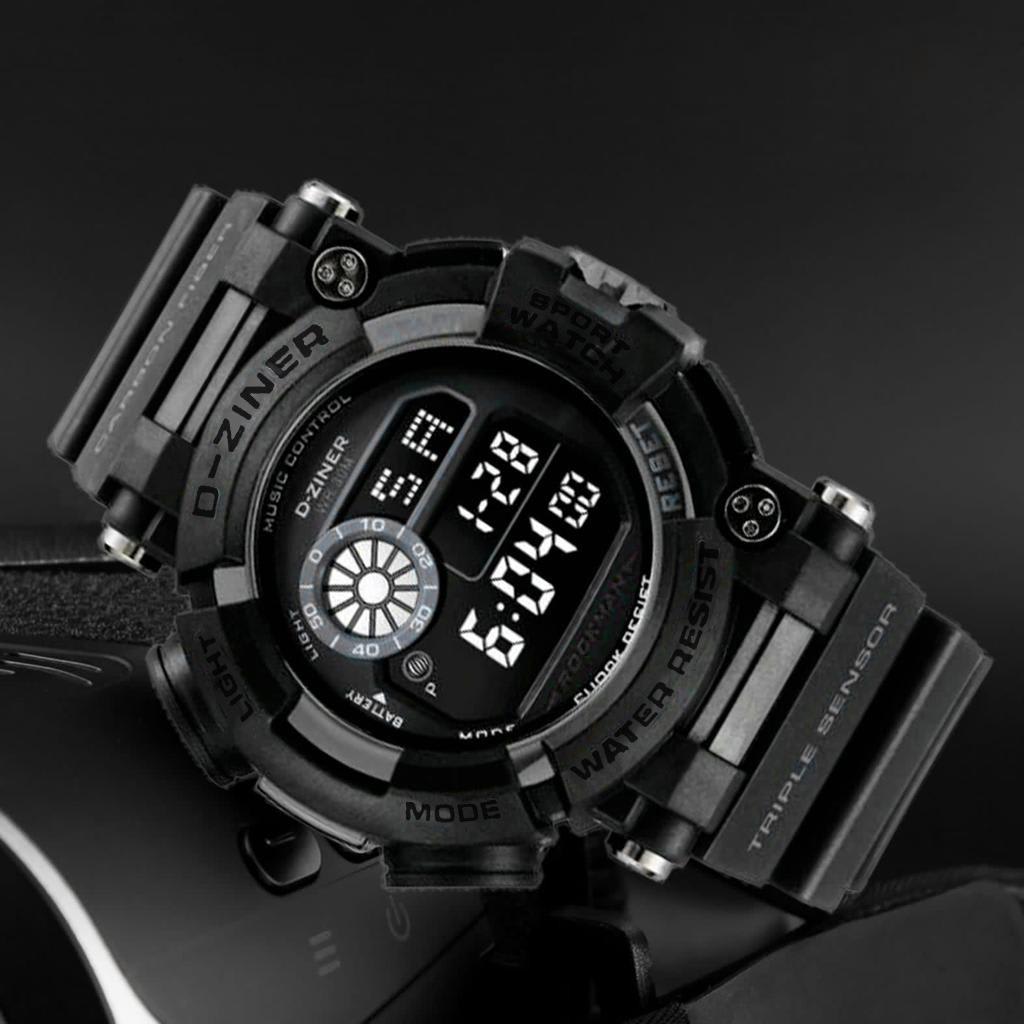 JAM TANGAN PRIA DZINER 8178 DIGITAL WATER RESISTANT 30M di qeong.com