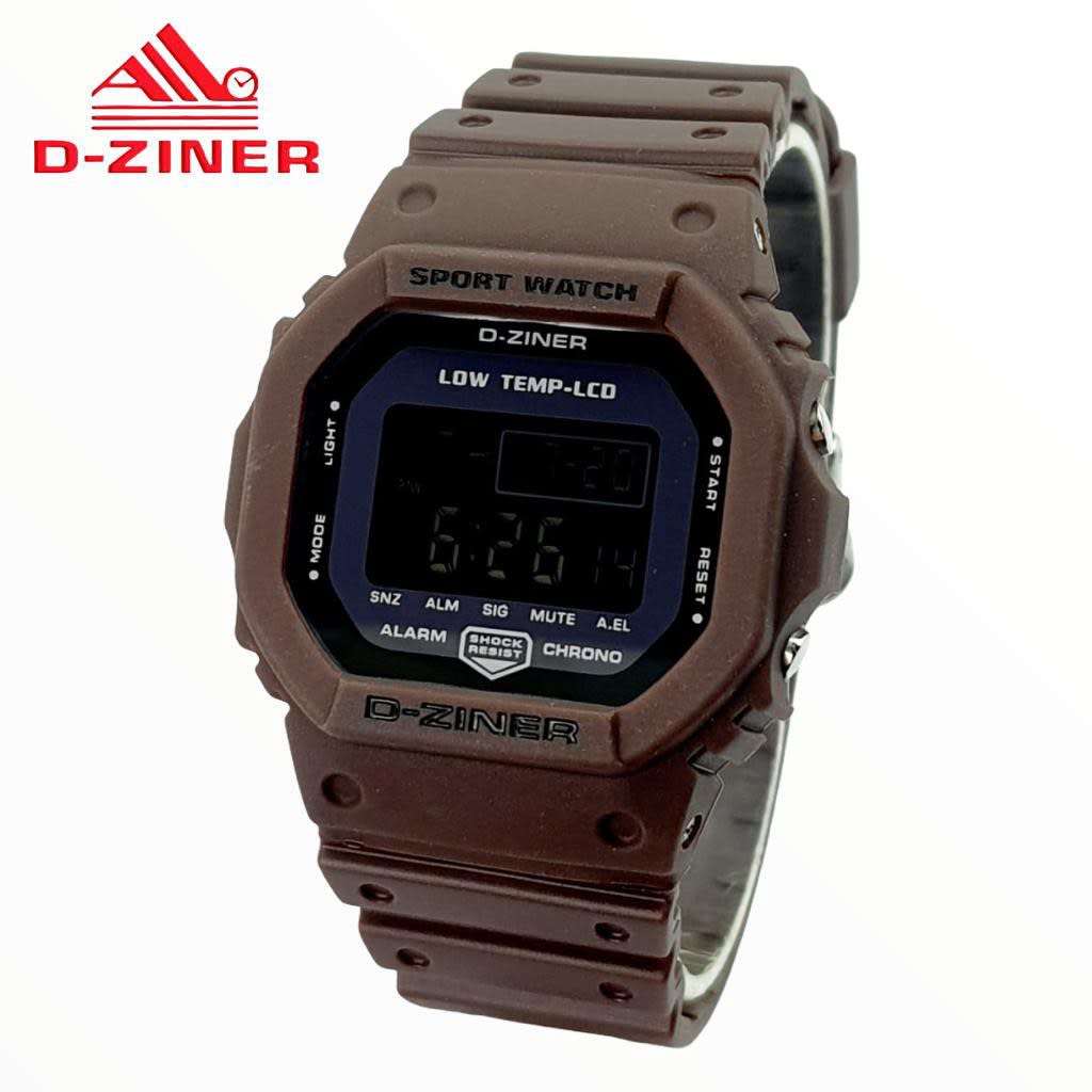 JAM TANGAN PRIA WANITA DZINER 8200 DIGITAL WATER RESISTANT 30M di qeong.com