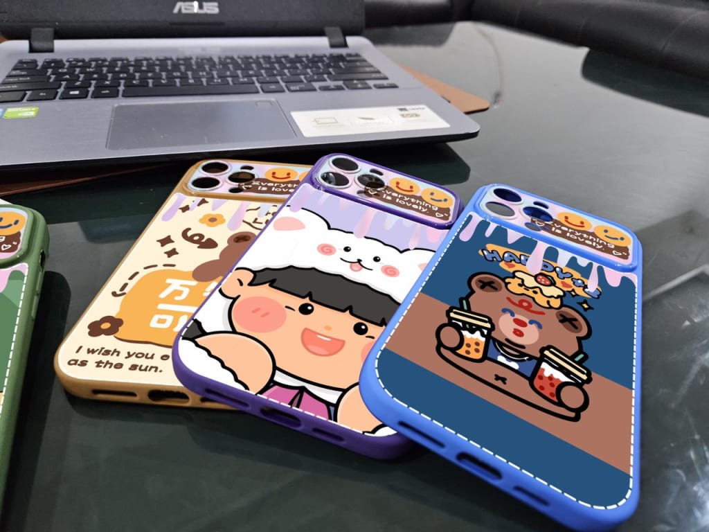 SOFTCASE BIG WINDOW CASE DIMOO CUTE di qeong.com