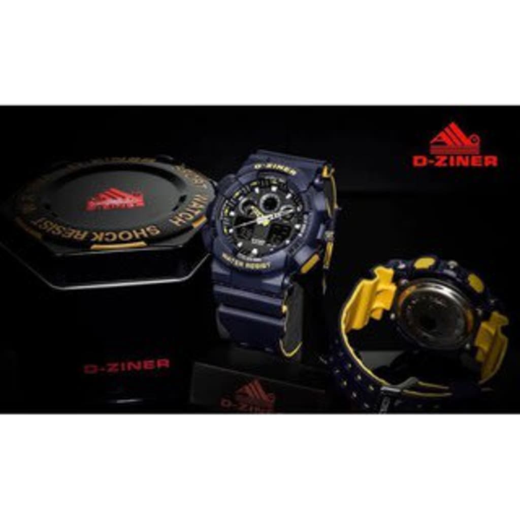 JAM TANGAN DZINER 8185 2 WARNA di qeong.com