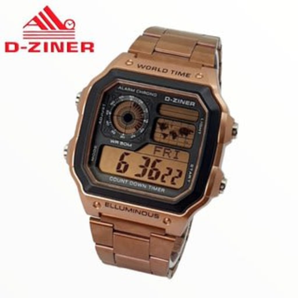 JAM TANGAN DZINER 8058 RANTAI di qeong.com