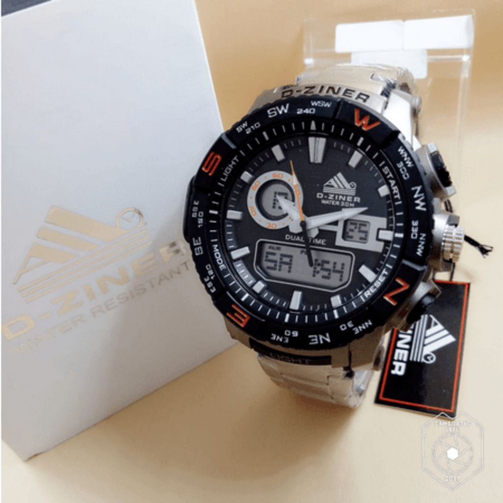 JAM TANGAN PRIA DZINER 8140 RANTAI di qeong.com