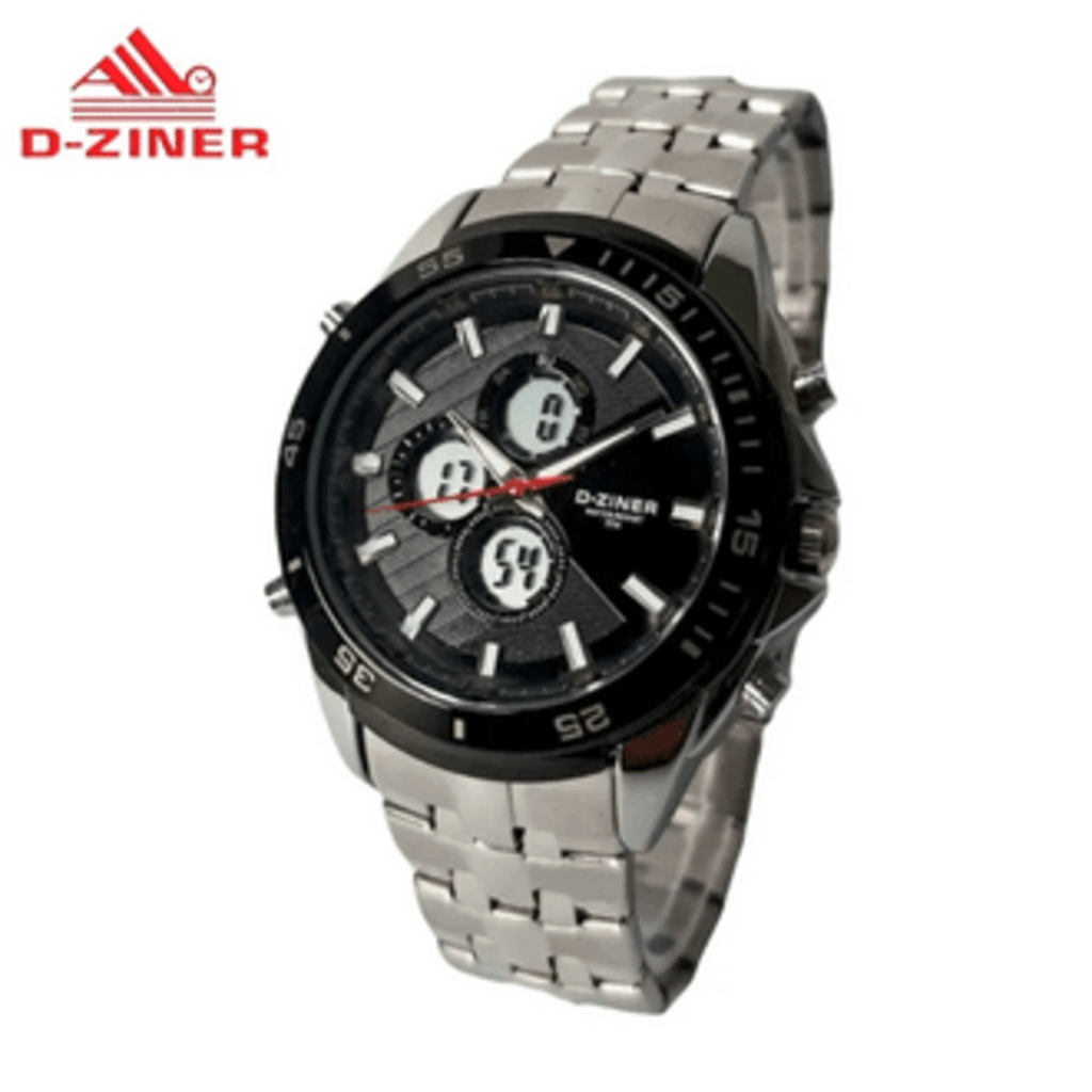 JAM TANGAN PRIA DZINER 8153 RANTAI di qeong.com