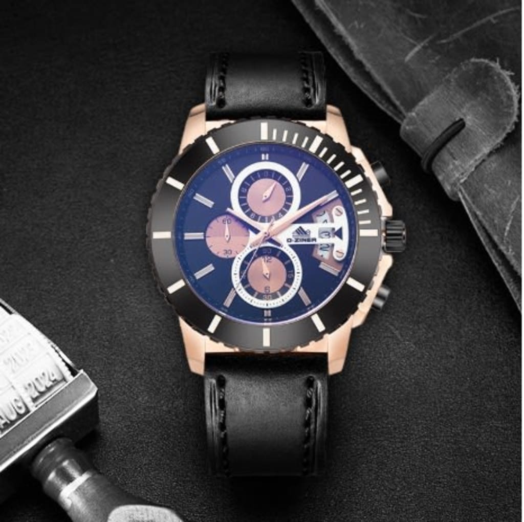 JAM TANGAN PRIA DZINER 9041 di qeong.com