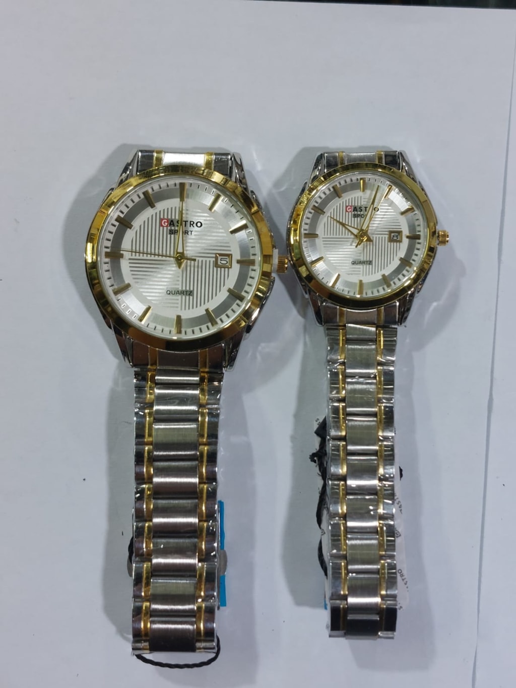 JAM TANGAN GASTRO RANTAI TANGGAL COUPLE 8326 2 di qeong.com