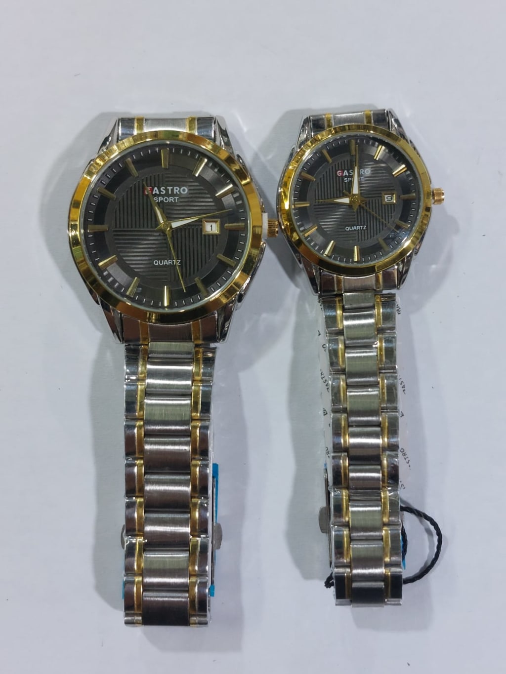 JAM TANGAN GASTRO RANTAI TANGGAL COUPLE 8326 2 di qeong.com