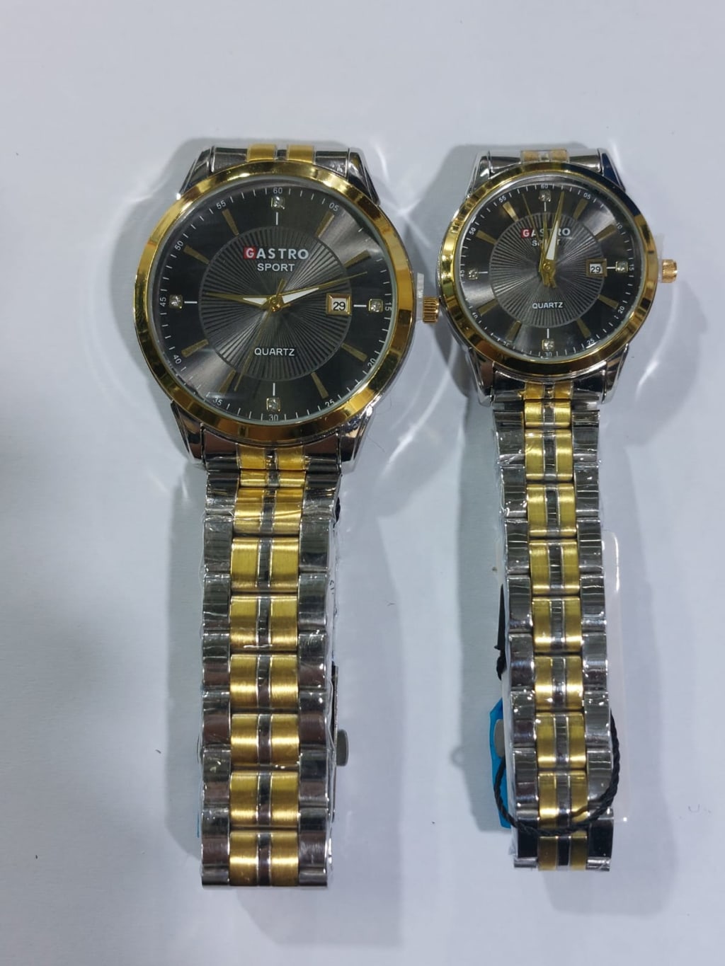 JAM TANGAN GASTRO RANTAI TANGGAL COUPLE 8318 2 di qeong.com