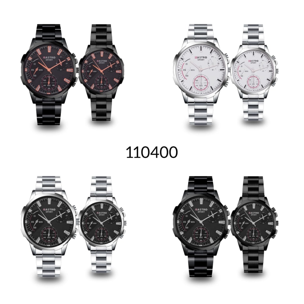 JAM TANGAN GASTRO RANTAI COUPLE 11400 1 di qeong.com