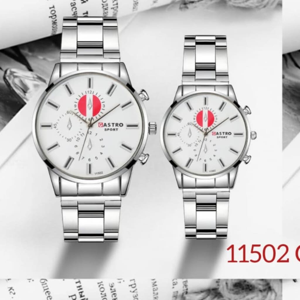 JAM TANGAN GASTRO RANTAI COUPLE 11502 4 di qeong.com