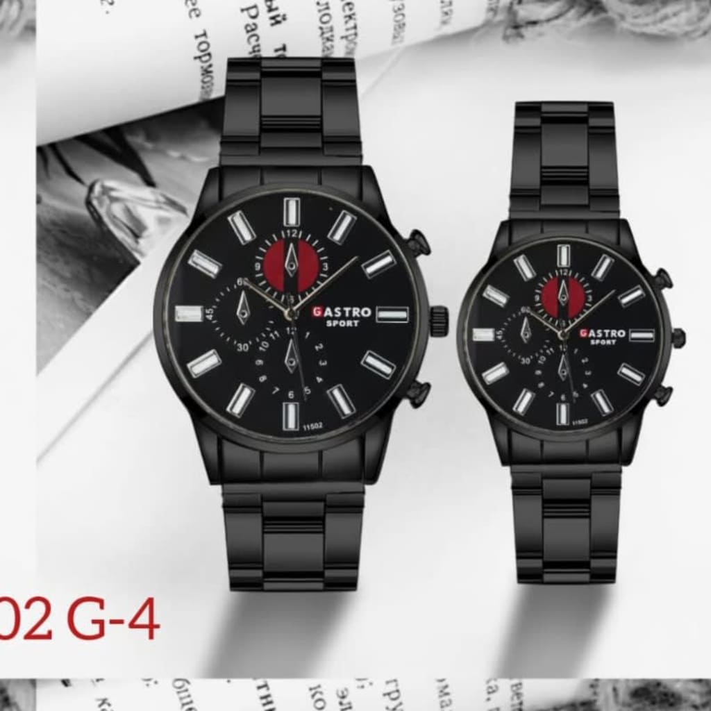 JAM TANGAN GASTRO RANTAI COUPLE 11502 4 di qeong.com