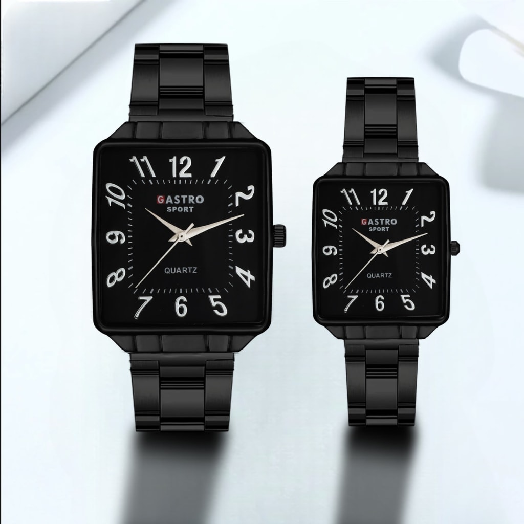 JAM TANGAN GASTRO RANTAI COUPLE 11619 4 di qeong.com