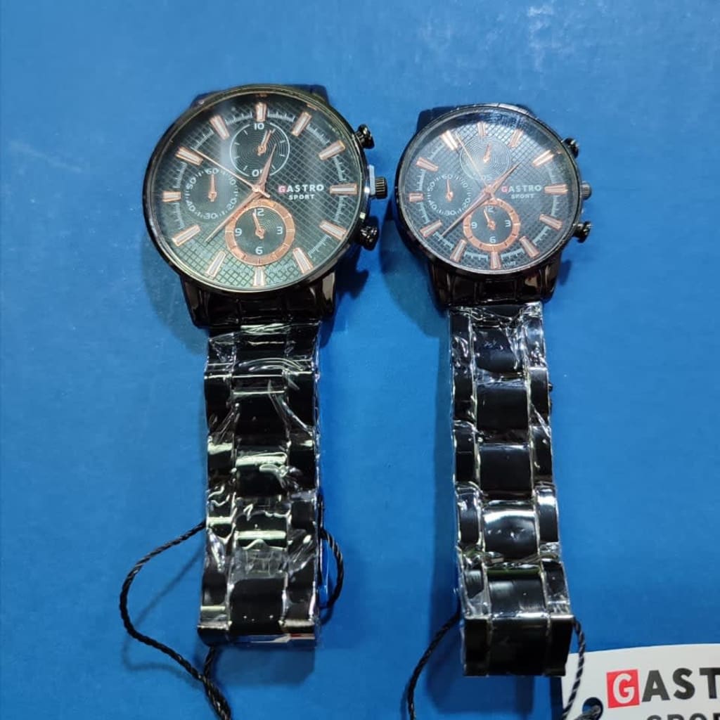 JAM TANGAN GASTRO RANTAI COUPLE 11502 1 di qeong.com