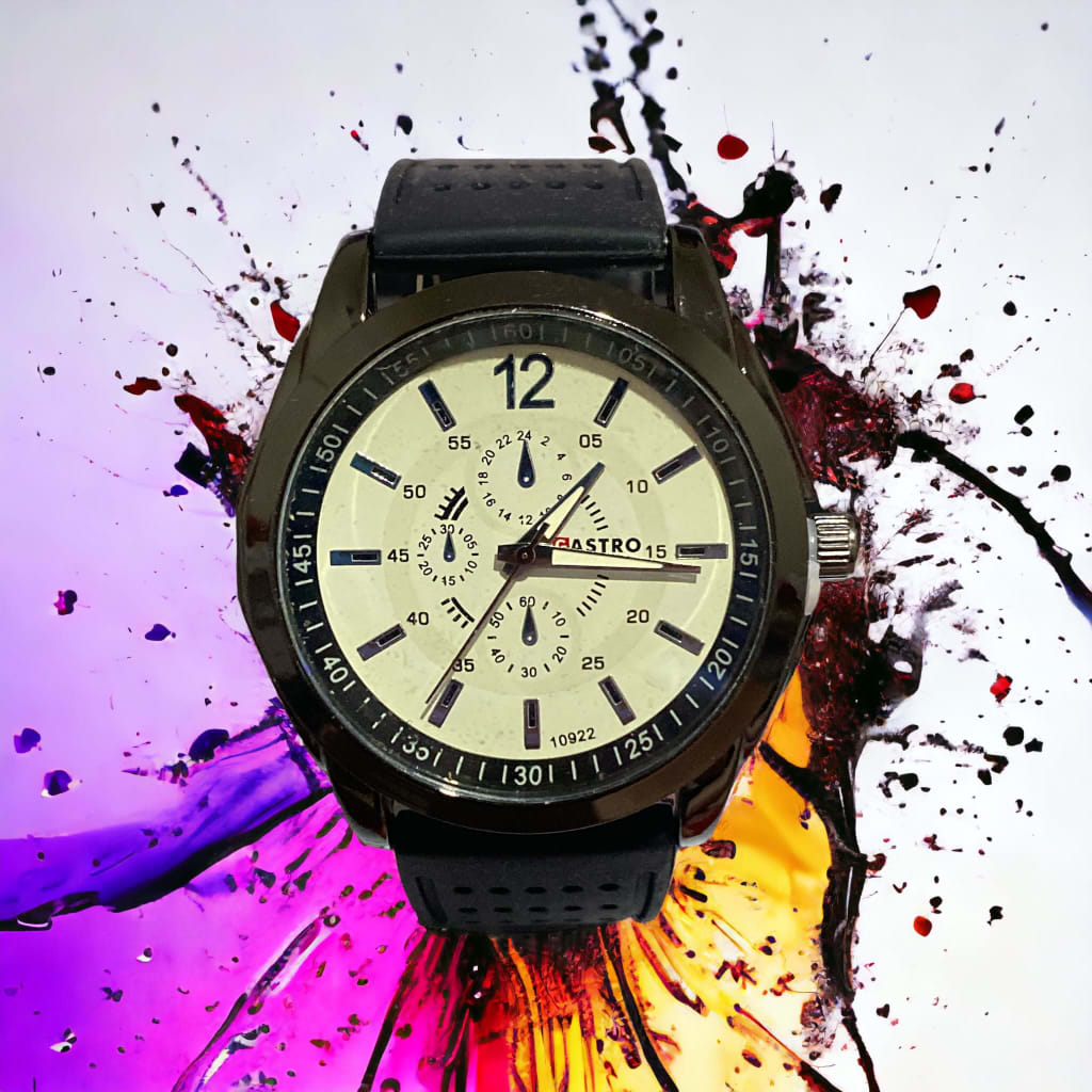 JAM TANGAN GASTRO SPORT KARET 10922 di qeong.com