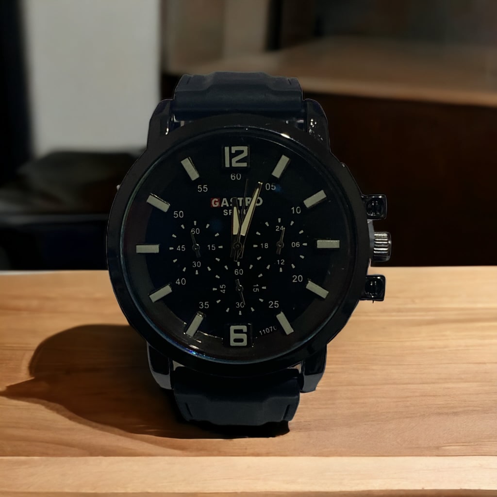 JAM TANGAN GASTRO SPORT KARET 11070 di qeong.com